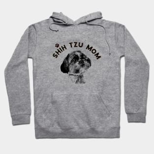 Shih Tzu Mom Cute Shih Tzu Puppy Dog Hoodie